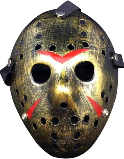 Load image into Gallery viewer, Wen Xinrong Jason Mask Halloween Costume Horror Mask Cosplay Costume Mask Party Masquerade Props Mask