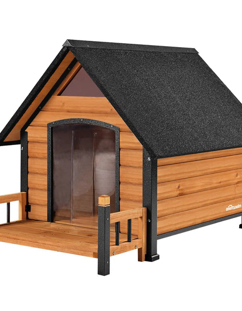 Load image into Gallery viewer, Wood Dog House