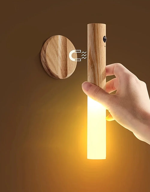 Load image into Gallery viewer, Lntelligent Human Body Induction Night Light LED Rechargeable Corridor Cabinet Wall Light Household Toilet Wall Induction