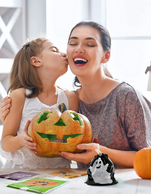 Load image into Gallery viewer, 72 Pack Halloween Bags Bulk for Halloween Goodie Bags, Halloween Candy Bags, Halloween Treat Bags, Halloween Trick or Treat Bags, Halloween Party Favors Bags, Halloween Goody Bags