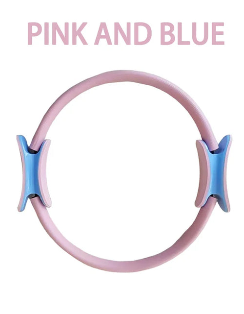 Load image into Gallery viewer, Yoga Fitness Pilates Ring Yoga Ring Open Back Ring Magic Ring Pelvic Floor Muscle Training Yoga Supplies Pilates Ring