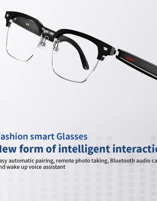 Load image into Gallery viewer, Camera Smart Glasses Bluetooth Call Voice Assistant Listen Music Glasses Smart Sports Polarized Sunglasses Anti-Blue Eyeglasses