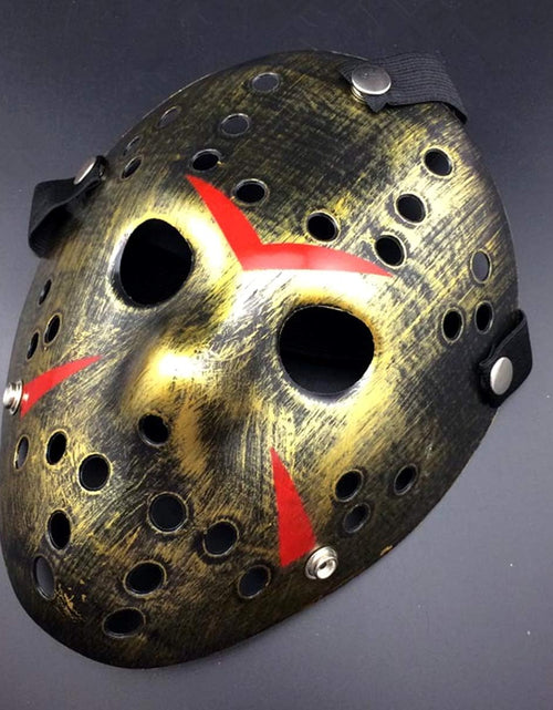 Load image into Gallery viewer, Wen Xinrong Jason Mask Halloween Costume Horror Mask Cosplay Costume Mask Party Masquerade Props Mask