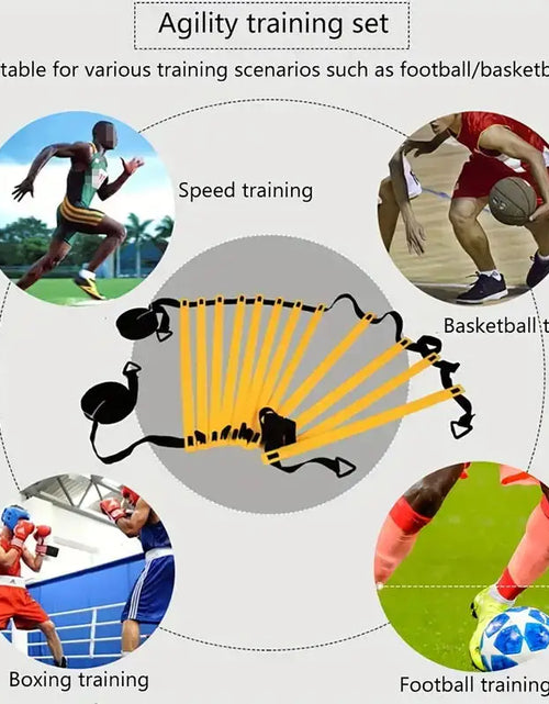 Load image into Gallery viewer, 1Set Football Soccer Training Equipment Fitness Speed Training Resistant Parachute Chute Running Umbrella