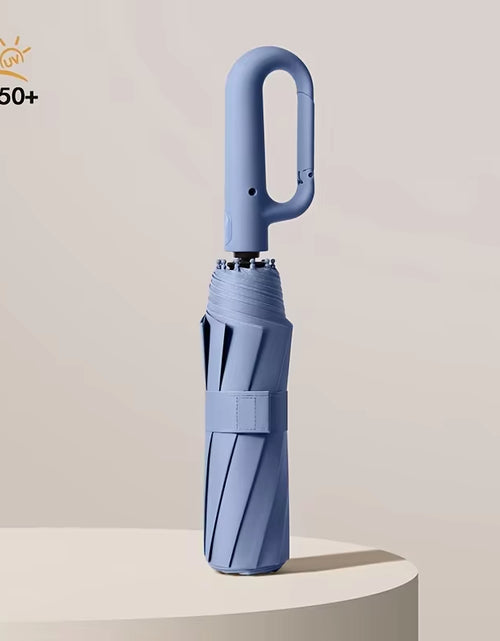 Load image into Gallery viewer, 30 Bones Windproof Strong 105CM Reinforced Automatic Folding Umbrella for Men, Large Buckle Handle Wind and Water Resistant
