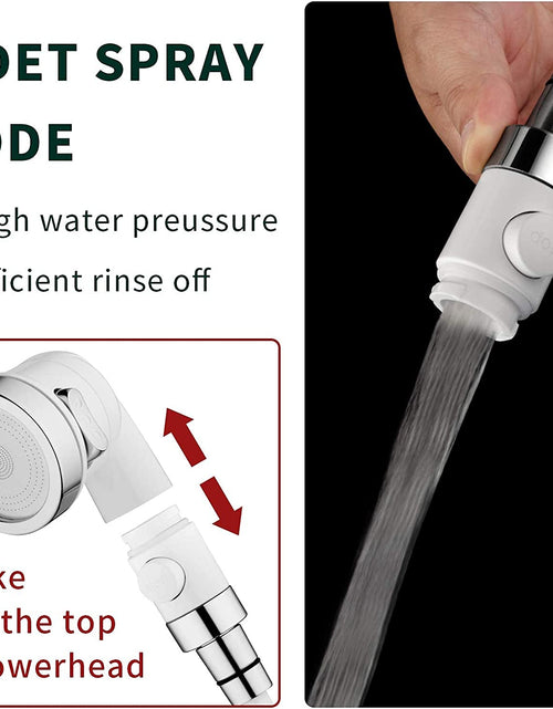 Load image into Gallery viewer, Sink Faucet Sprayer Attachment, Shower Head Attaches to Tub Faucet, Dog Bathing Hose Shower Set for Laundry Bathroom Kitchen
