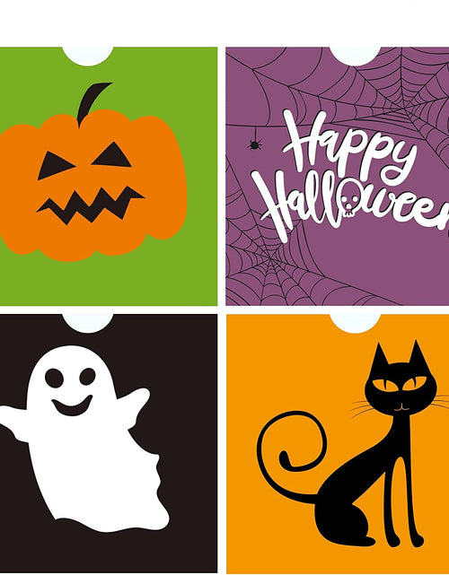 Load image into Gallery viewer, 72 Pack Halloween Bags Bulk for Halloween Goodie Bags, Halloween Candy Bags, Halloween Treat Bags, Halloween Trick or Treat Bags, Halloween Party Favors Bags, Halloween Goody Bags
