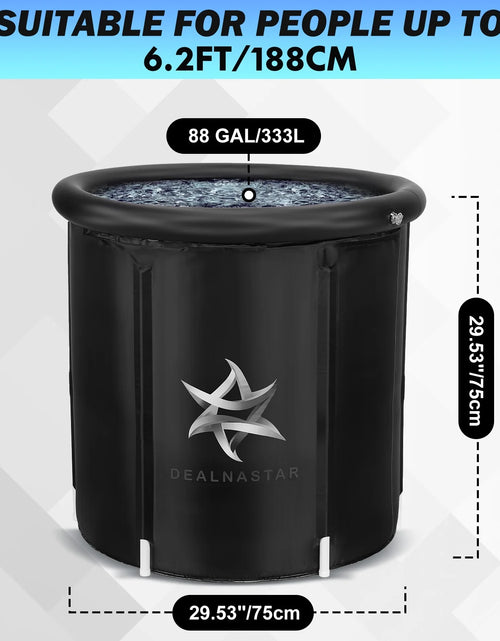 Load image into Gallery viewer, Ice Bath,Cold Tub Ice Bath,88 Gal Inflatable and Portable Cold Plunge for Athletes Adults at Home Indoor and Outdoor.