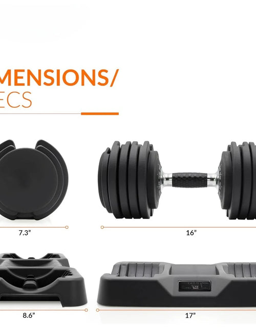Load image into Gallery viewer, Dumbbell Adjustable Weight Lifting Fitness Equipment with Copying Full Rotating Handle Fitness Exercise Fitness Equipment
