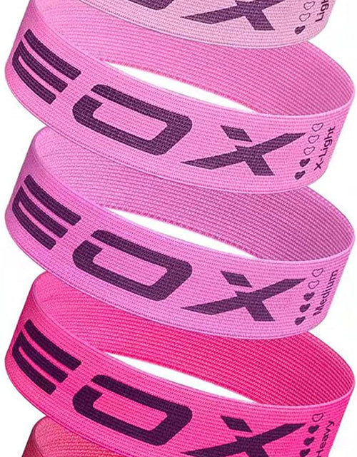 Load image into Gallery viewer, Exercise Resistance Fabric Loop Bands, Non-Slip Resistance Workout Bands for Legs & Butt and Glutes, 5 Resistance Levels Hip Training Bands