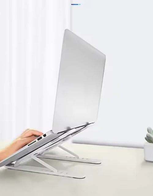 Load image into Gallery viewer, 18" Laptop Stand Aluminum Alloy Cooling Stand Portable Folding Lifting Display Bracket Simple and Practical Laptop Stand Support