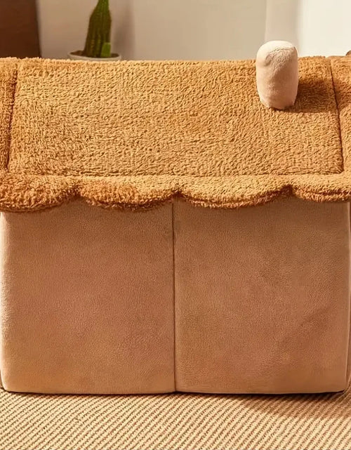 Load image into Gallery viewer, Foldable Pet House Removable Washable Cat House Puppy Cave Sofa Pet Bed House for Extra Small Dogs and Small and Medium Cats