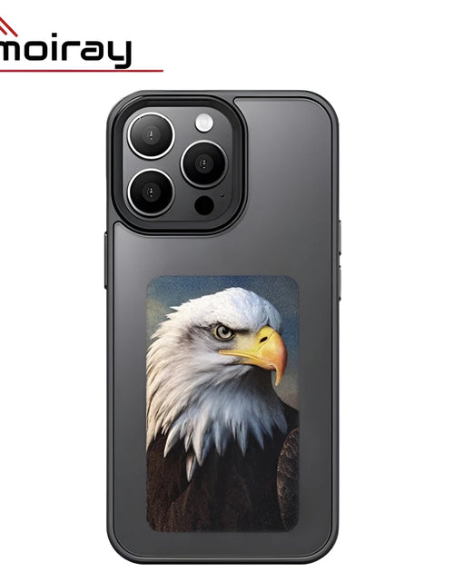 Load image into Gallery viewer, DIY Display Eink Screen Phone Case Smart NFC Refesh Phone Protective Cover for  15 14 13 Pro Max Back Case Battery Free