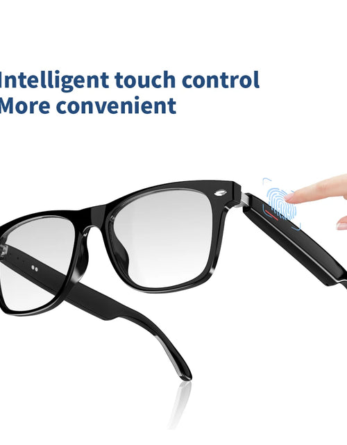 Load image into Gallery viewer, Camera Smart Glasses Bluetooth Call Voice Assistant Listen Music Glasses Smart Sports Polarized Sunglasses Anti-Blue Eyeglasses