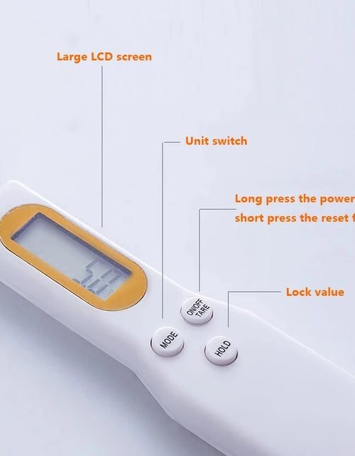 Load image into Gallery viewer, Portable Digital LCD Measuring Spoons Coffee Sugar Gram Scale Spoon Measuring Cup Electronic Kitchen Scales Baking Accessories