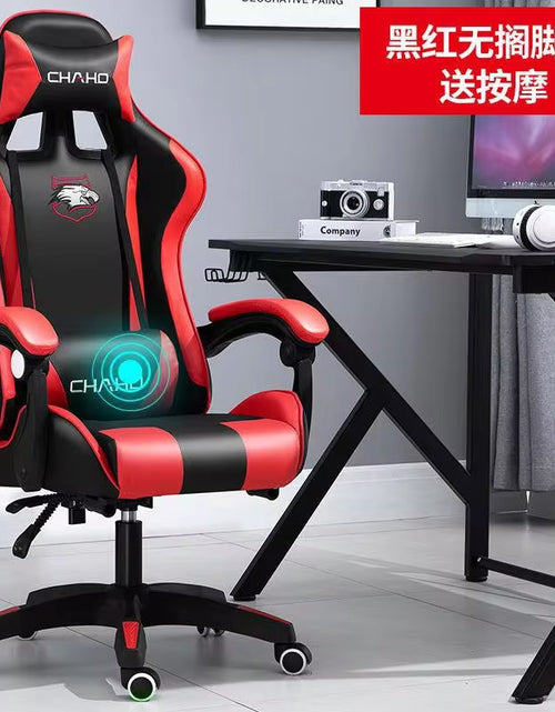 Load image into Gallery viewer, WCG Gaming Chair Computer Chair High-Quality Gaming Chair Leather Internet LOL Internet Cafe Racing Chair Office Chair Gamer New
