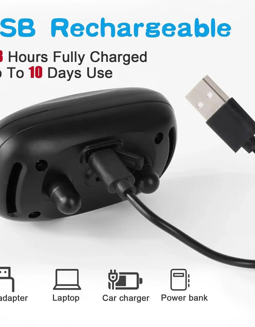 Load image into Gallery viewer, Pet Dog anti Barking Device USB Rechargeable Dogs Training Collar Ultrasonic Stop Barking Vibration anti Bark Collar
