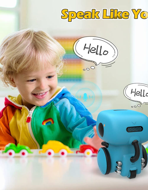 Load image into Gallery viewer, Robots for Kids, Interactive Smart Robotic with Touch Sensor, Voice Control, Speech Recognition, Singing, Dancing, Repeating and Recording, Robot Toy for 3 4 5 6 7 8 Year Old Boys Girls