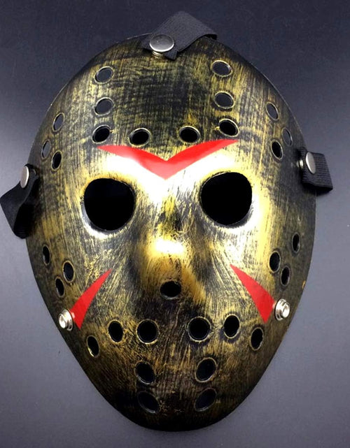 Load image into Gallery viewer, Wen Xinrong Jason Mask Halloween Costume Horror Mask Cosplay Costume Mask Party Masquerade Props Mask