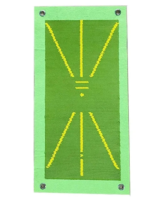Load image into Gallery viewer, Golf Training Mat for Swing Detection Batting Trajectory Direction Detection Analysis Pad Swing Path Practice Marking Pad