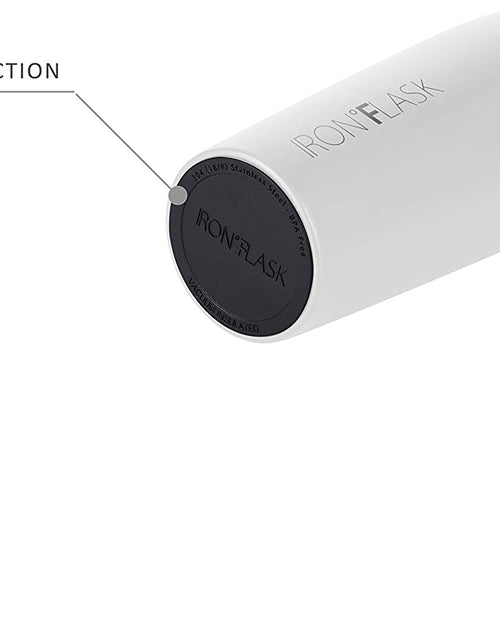 Load image into Gallery viewer, Nomad Tumbler - 2 Lids (Straw/Flip), Vacuum Insulated Stainless Steel Bottle, Double Walled, Drinking Cup, Thermo Coffee Travel Mug, Water Metal Canteen (Midnight Black), 20 Ounces