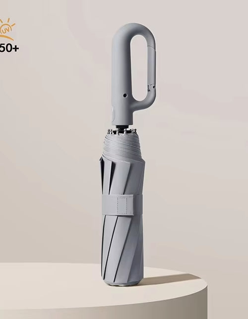 Load image into Gallery viewer, 30 Bones Windproof Strong 105CM Reinforced Automatic Folding Umbrella for Men, Large Buckle Handle Wind and Water Resistant