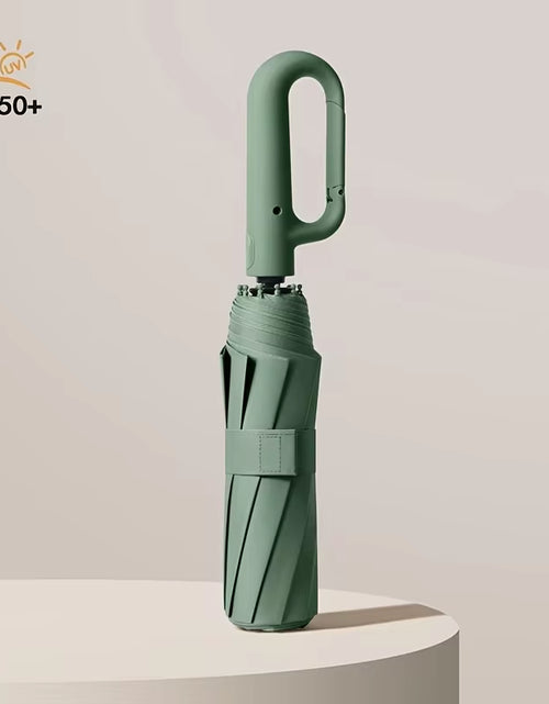 Load image into Gallery viewer, 30 Bones Windproof Strong 105CM Reinforced Automatic Folding Umbrella for Men, Large Buckle Handle Wind and Water Resistant