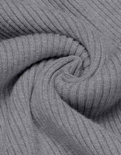 Load image into Gallery viewer, Mens Ribbed Slim Fit Knitted Pullover Turtleneck Sweater