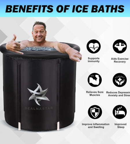 Ice Bath,Cold Tub Ice Bath,88 Gal Inflatable and Portable Cold Plunge for Athletes Adults at Home Indoor and Outdoor.