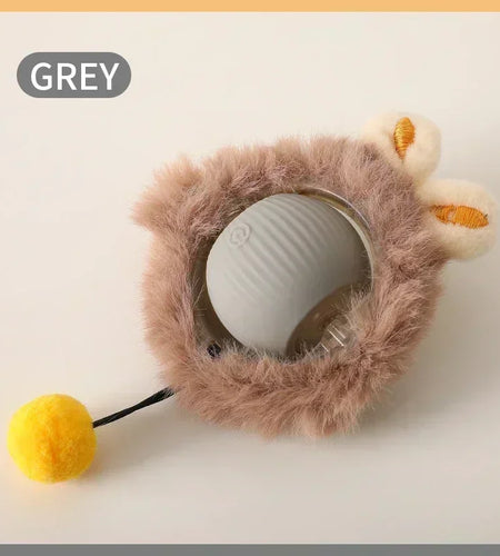 Interactive Cat Toys Ball Auto Electric Rolling Ball Toys for Cats/Kitty Pets Smart Automatic Teaser USB Rechargeable