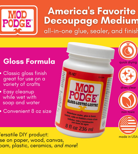 Plaid  Gloss 8Oz