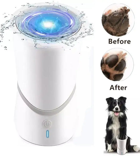 Automatic Dog Paws Cleaner Pet Foot Washer Cup Portable Paw Cleaner for Small and Medium-Sized Dogs Silicone Dog Paw Cleaner Cup