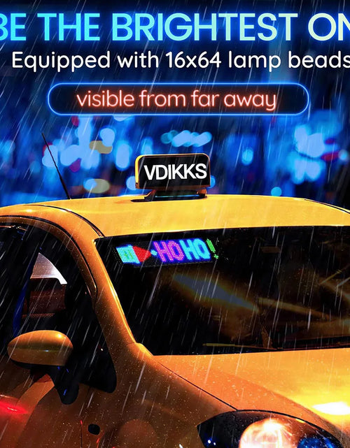 Load image into Gallery viewer, LED Matrix Pixel Panel Flexible Addressable USB 5V RGB Pattern Graffiti Scrolling Text Animation Display Car Shop Bluetooth APP

