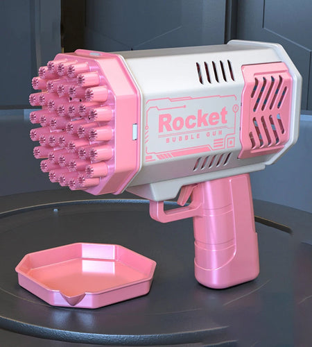 40 Hole Bubble Machine Fully Automatic Bubble Blowing Light Outdoor Bubble Machine without Battery without Bubble Water