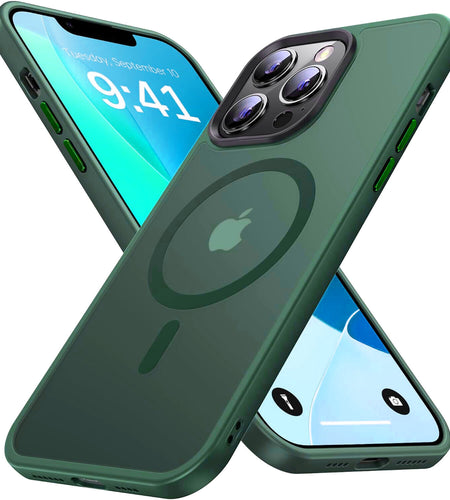 For Iphone 16 15 14 plus 13 12 11 Pro Max Frosted Case Mag Safe Shockproof Cover