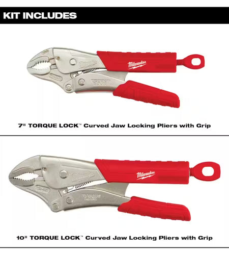 Torque Lock Locking Pliers Set (4-Piece)