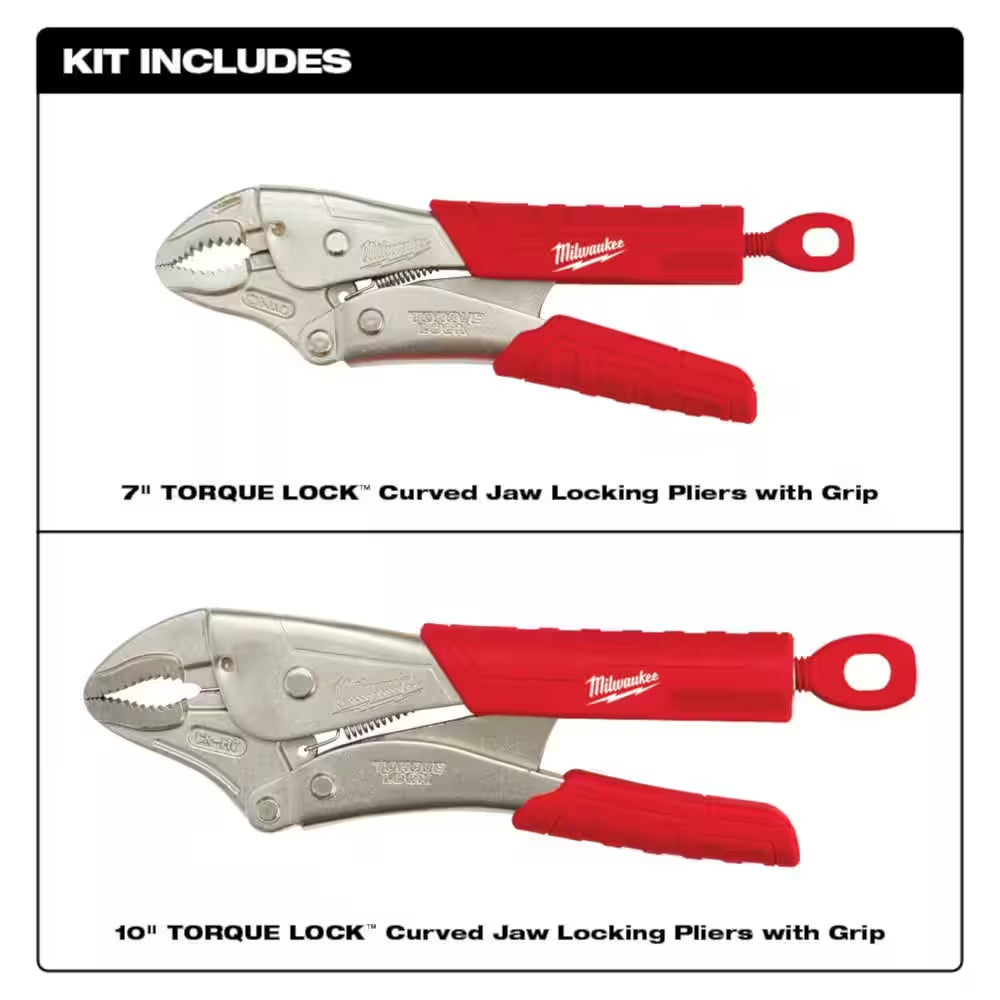 Torque Lock Locking Pliers Set (4-Piece)