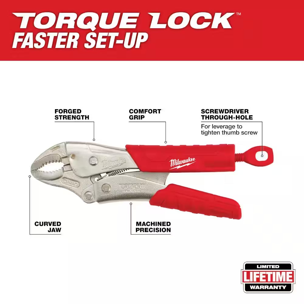 Torque Lock Locking Pliers Set (4-Piece)