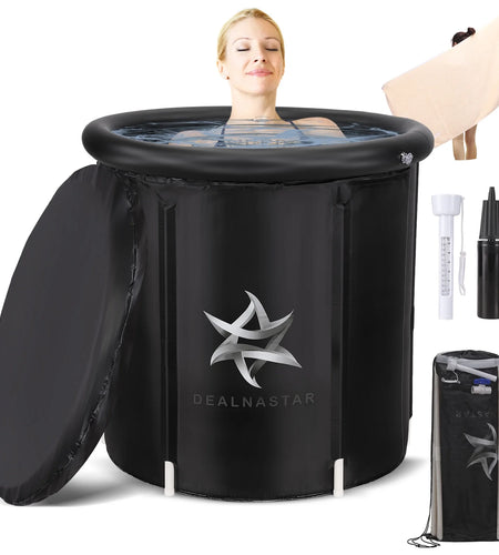 Ice Bath,Cold Tub Ice Bath,88 Gal Inflatable and Portable Cold Plunge for Athletes Adults at Home Indoor and Outdoor.